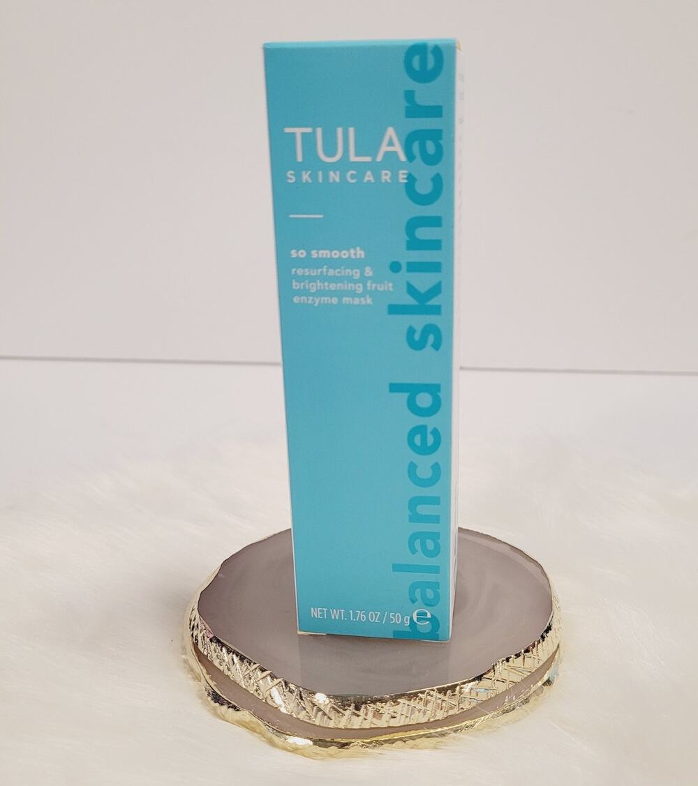 Tula Skincare So Smooth Resurfacing Brightening Fruit Enzyme Mask NEW